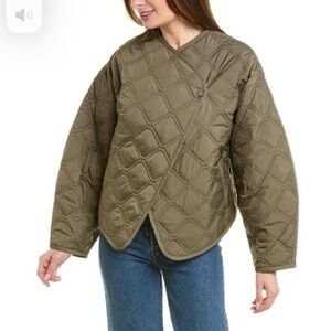 ALC Emory Quilted Jacket Women’s XL Olive Green